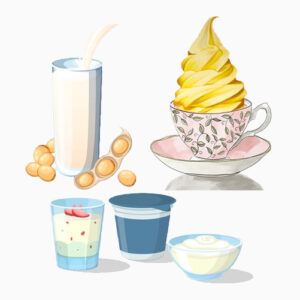 Leches, natas y yogures vegetales