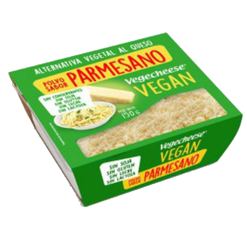 queso vegano en polvo sabor parmesano 150gr vegecheese